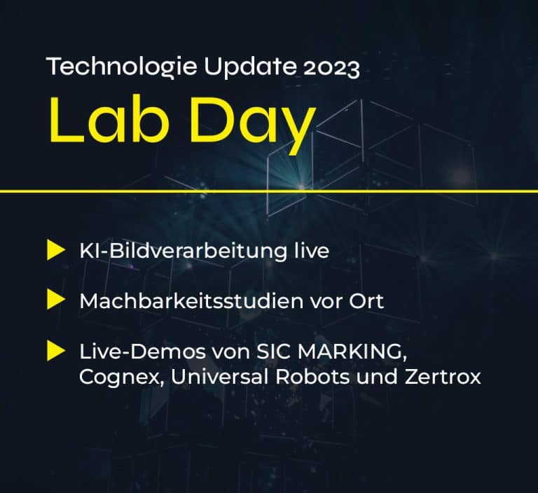 Einladung zum Technologie Update 2023 – Lab Day Workshop