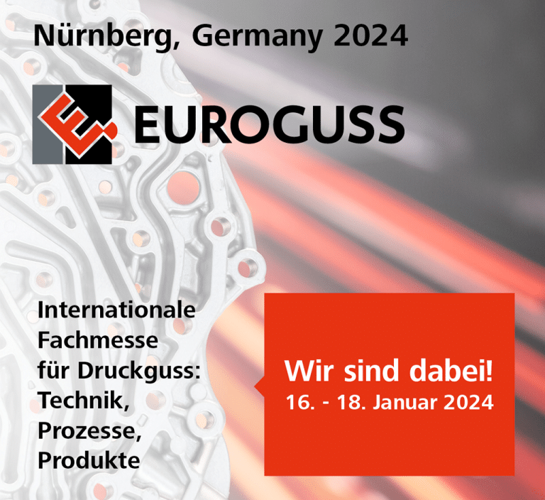 SIC MARKING auf der EUROGUSS Nürnberg vom 16.-18.01.2024